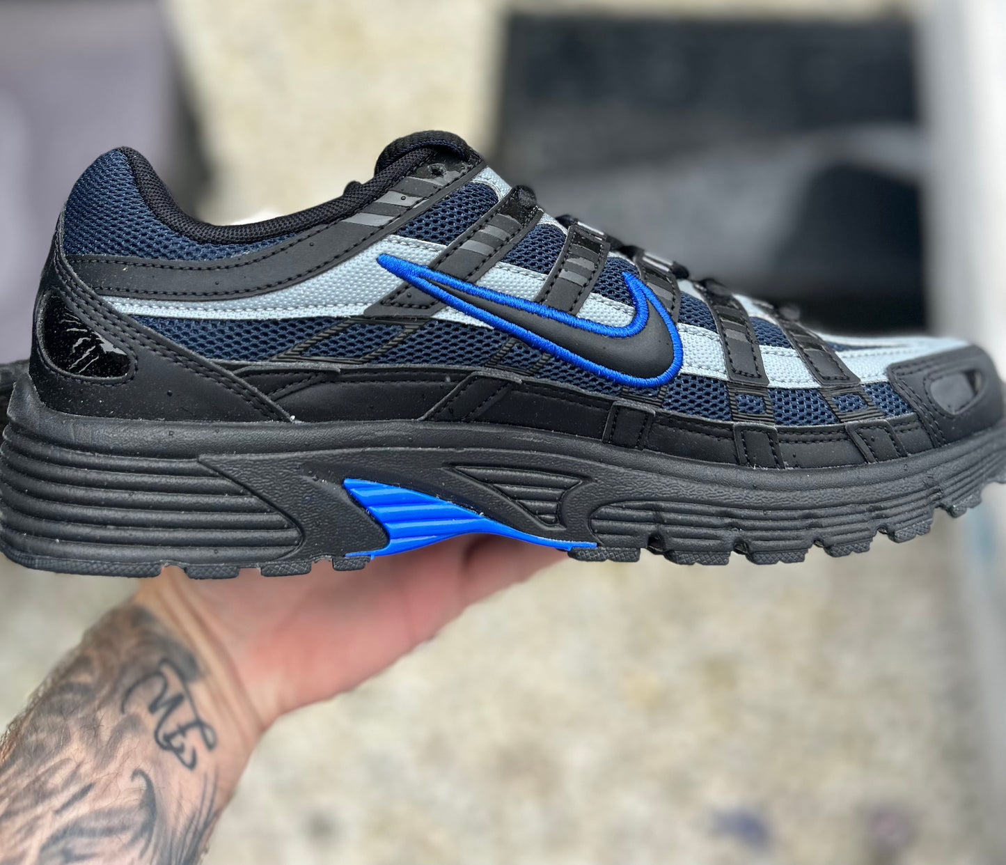 Nike p6000 “blue obsidian / black “