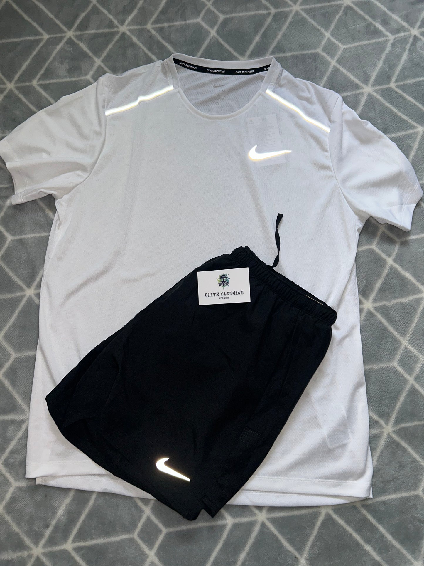 Nike white miller set