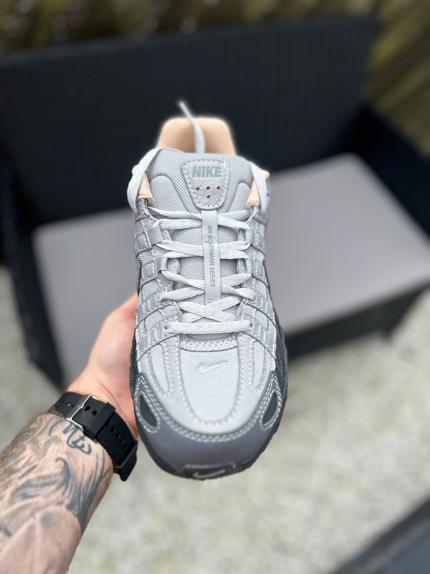 Nike p6000 grey black