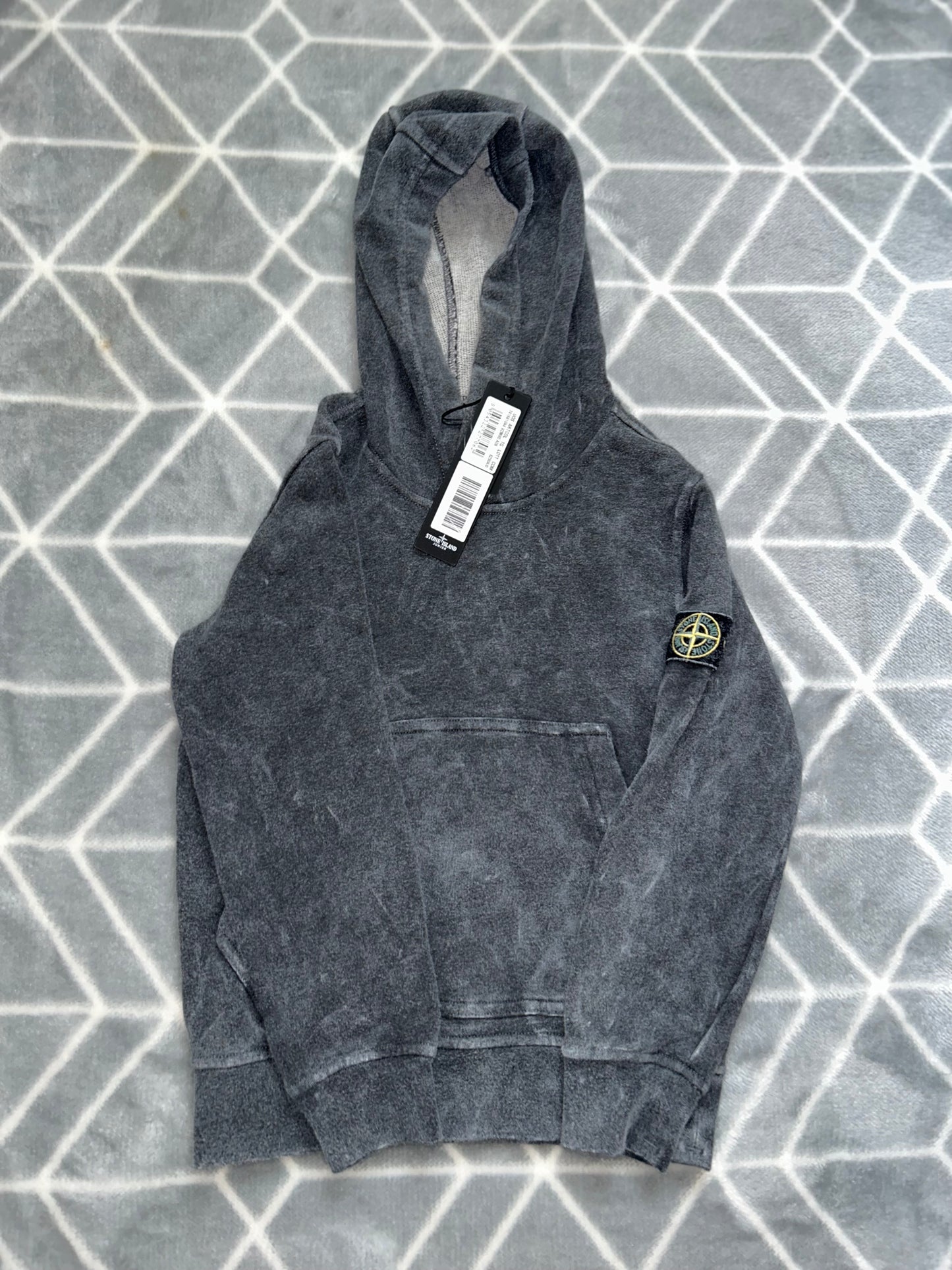 Stone island dust treatment hoodie