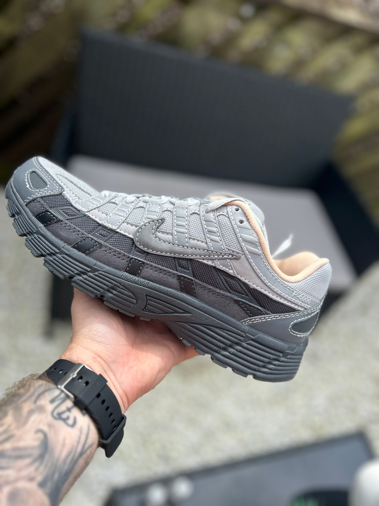 Nike p6000 grey black