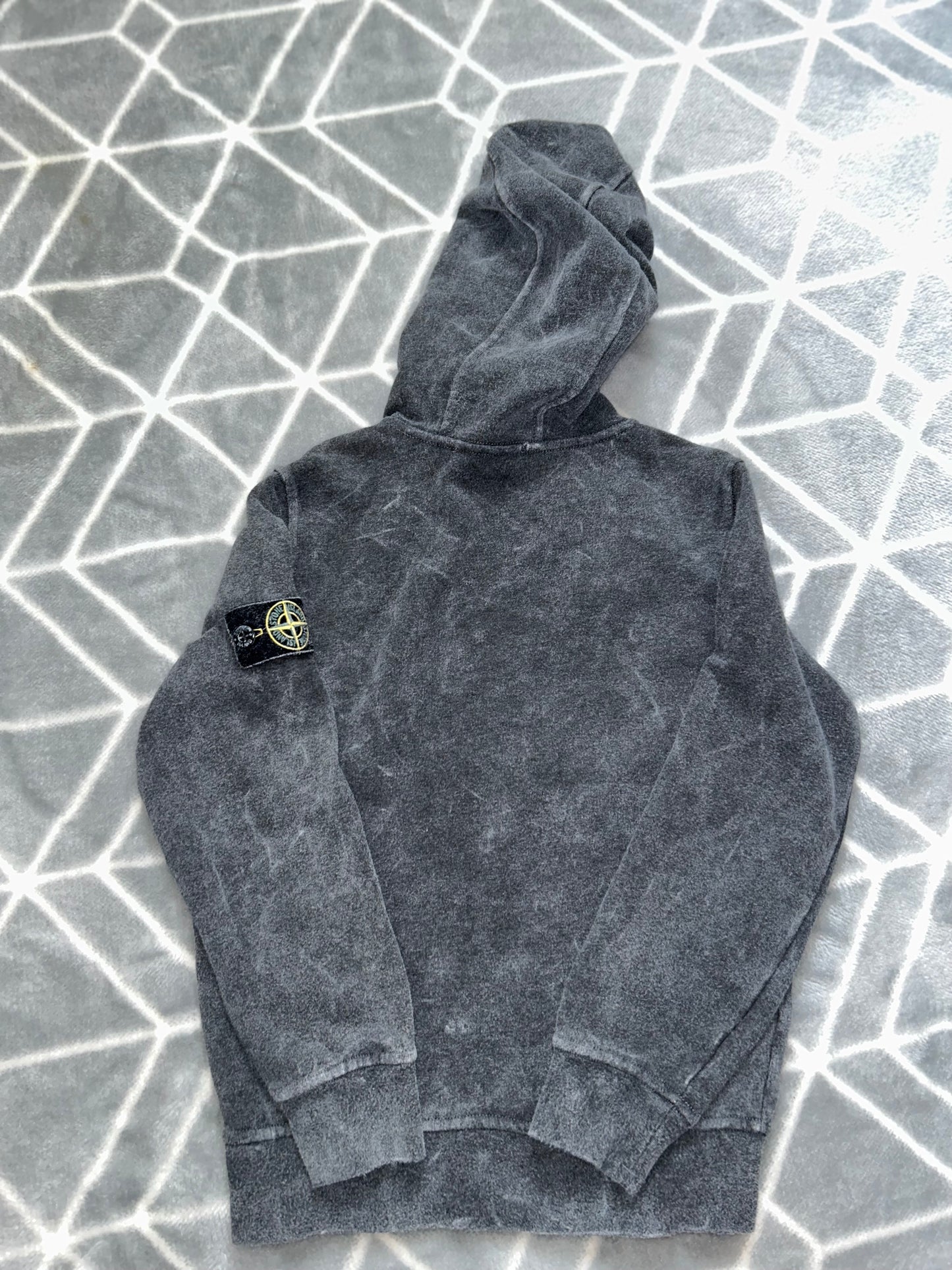 Stone island dust treatment hoodie