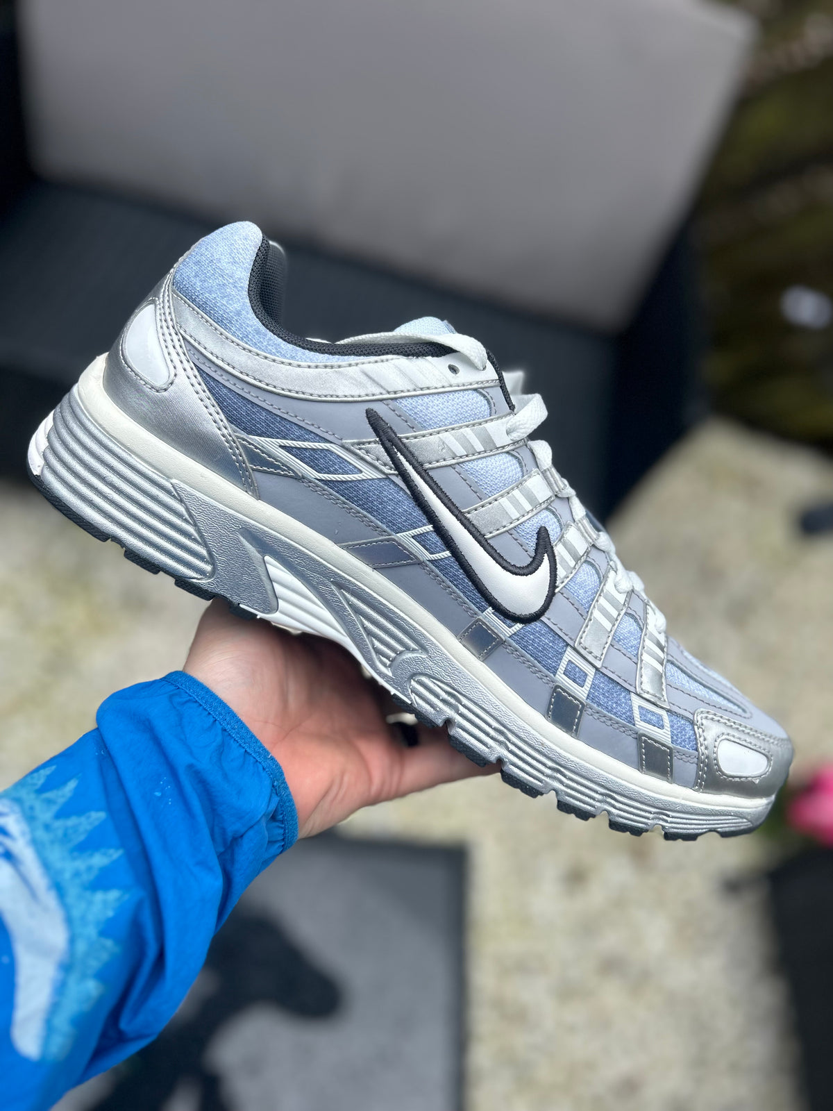 Nike p6000 - METALLIC SILVER WHITE WOLF GREY
