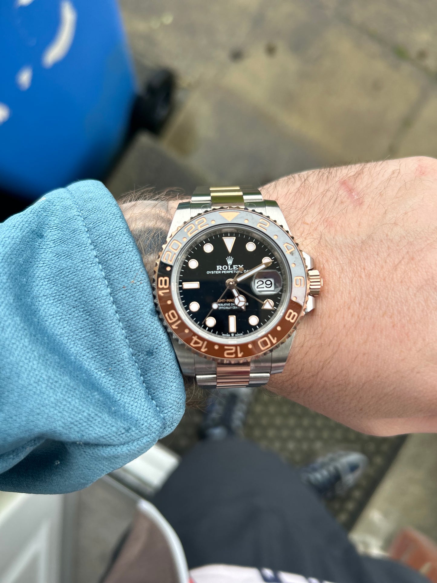 Rolex gmt rootbeer
