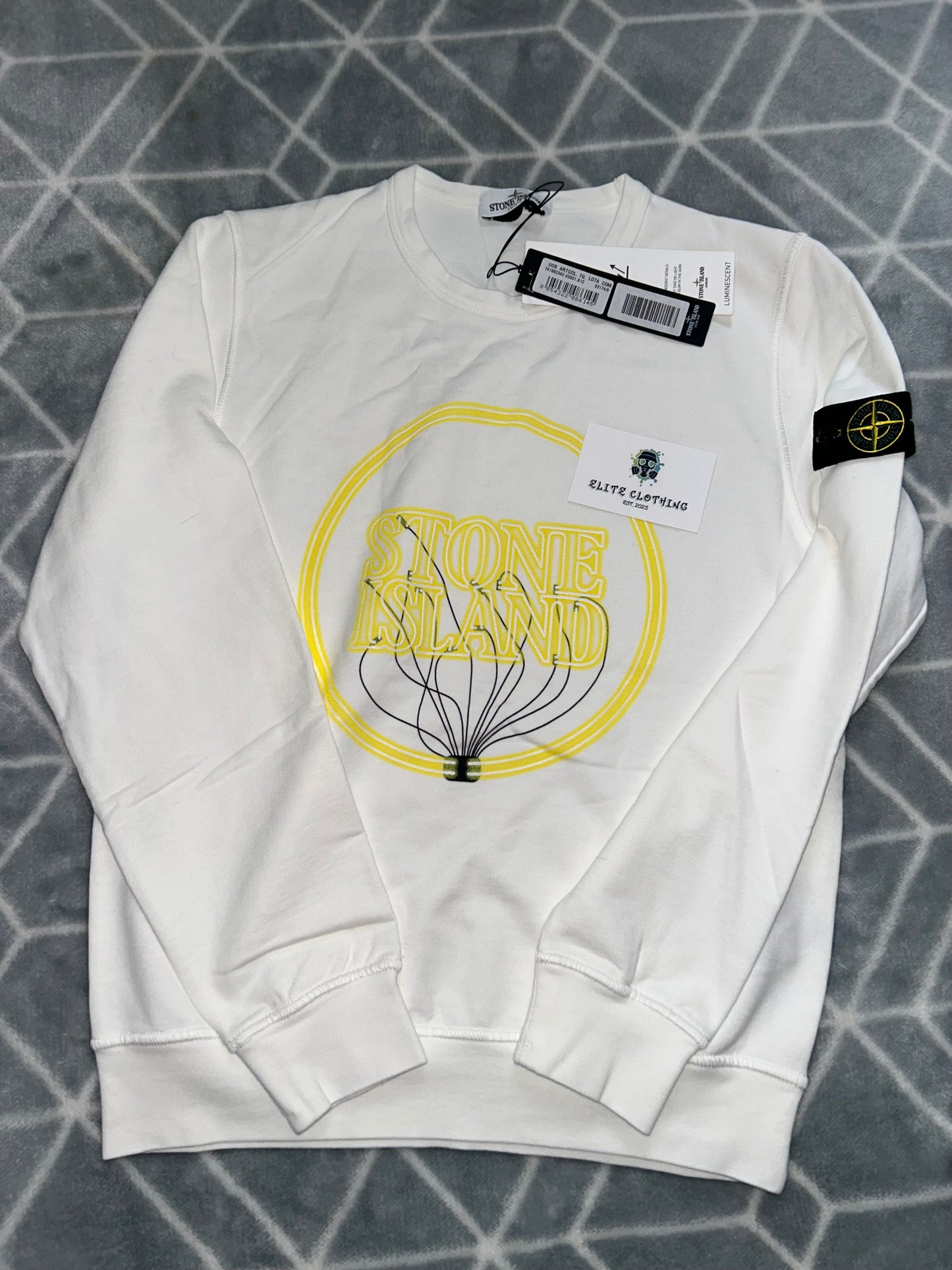 Stone island luminescent sweatshirt