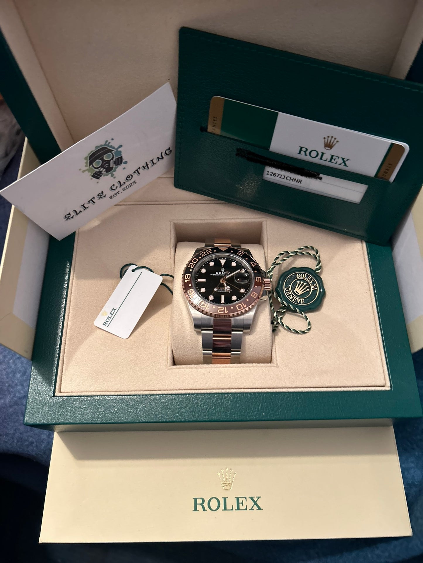 Rolex gmt rootbeer