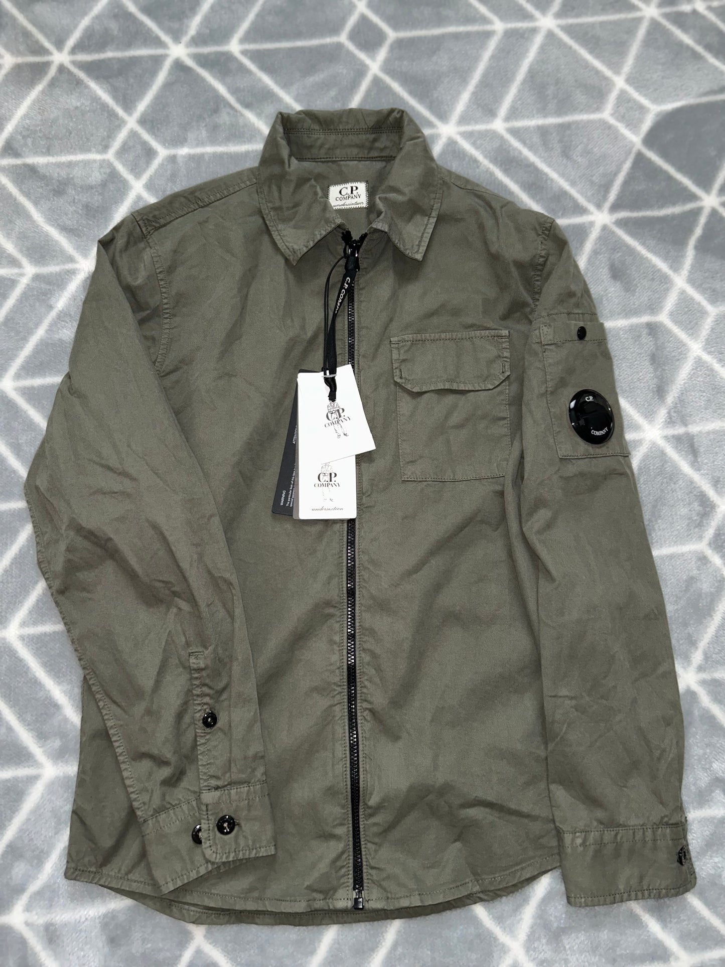 Cp company full zip overshirt