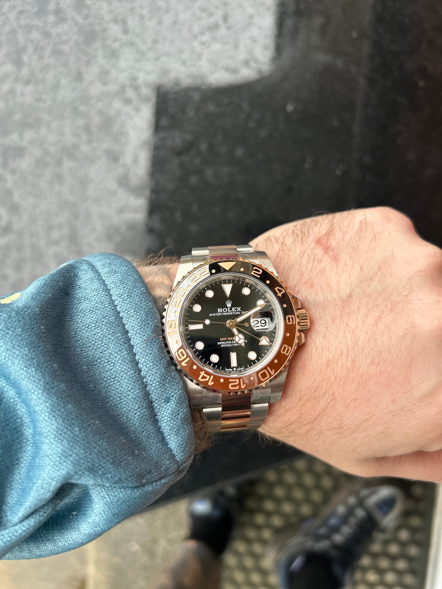 Rolex gmt rootbeer