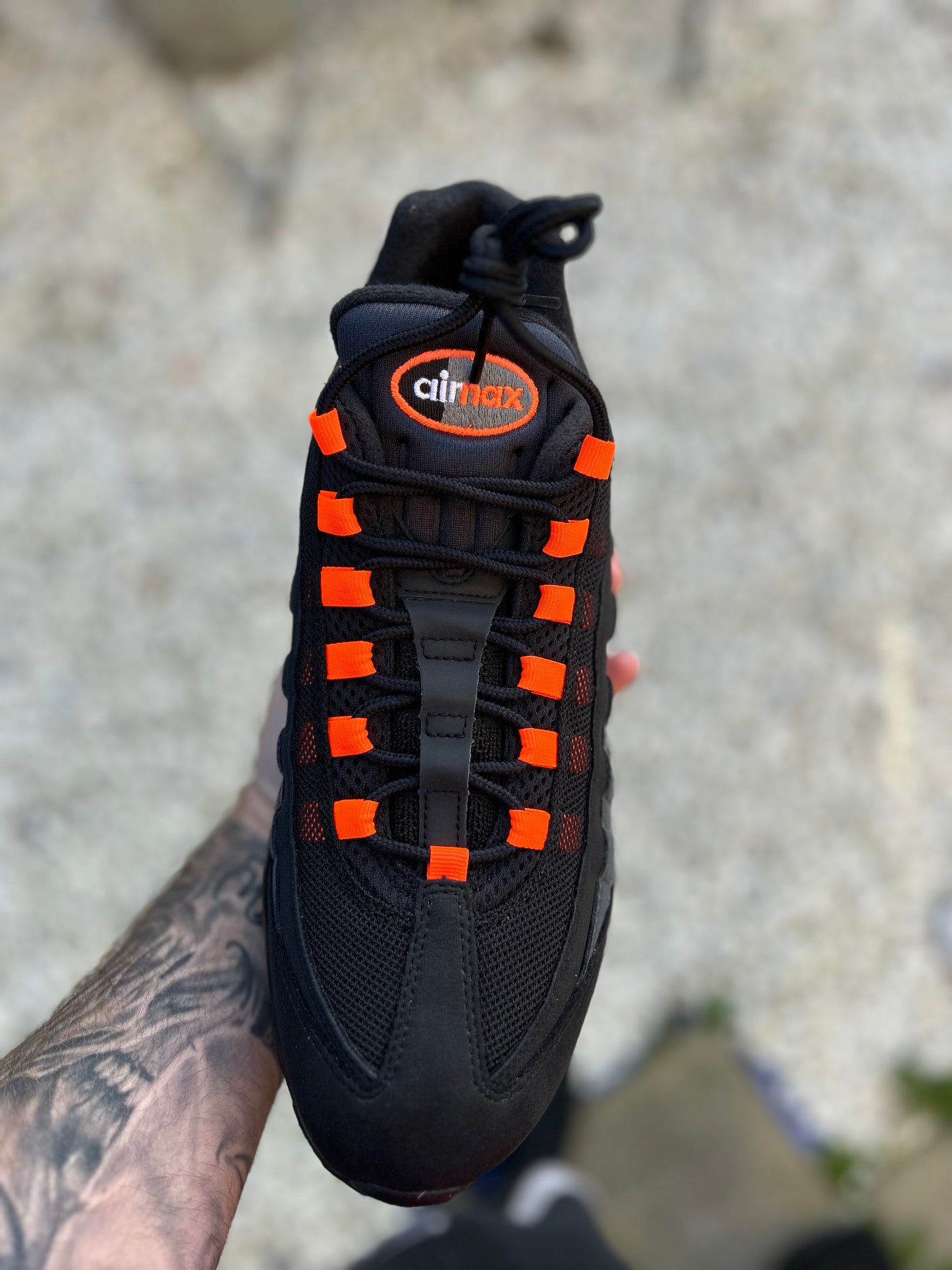 Air max 95s hyper crimson