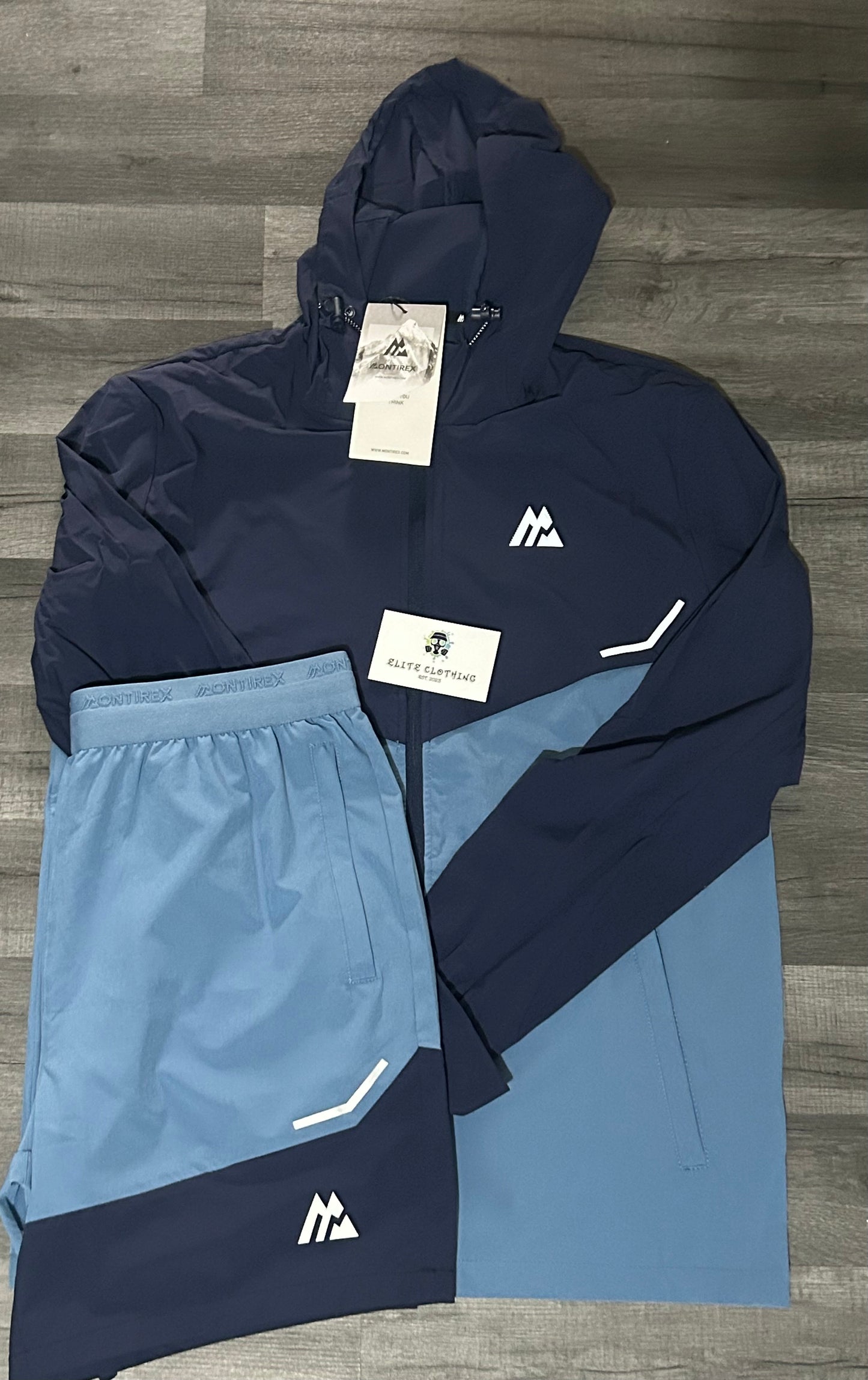 Montirex Curve 2.0 Windbreaker set - Midnight Blue