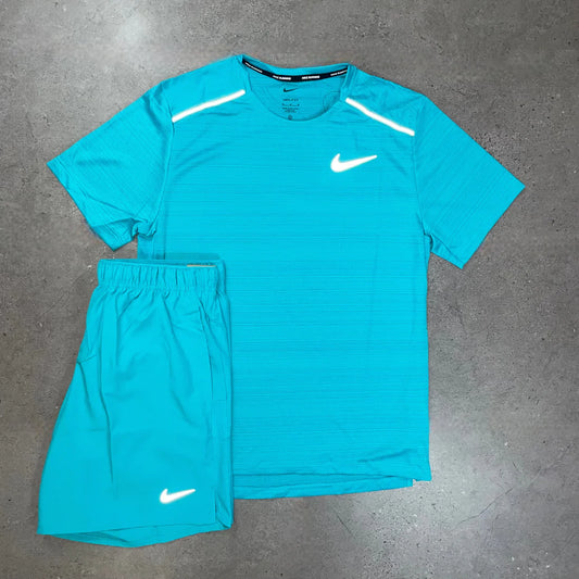 Nike miller 1.0 set ( aqua blue )