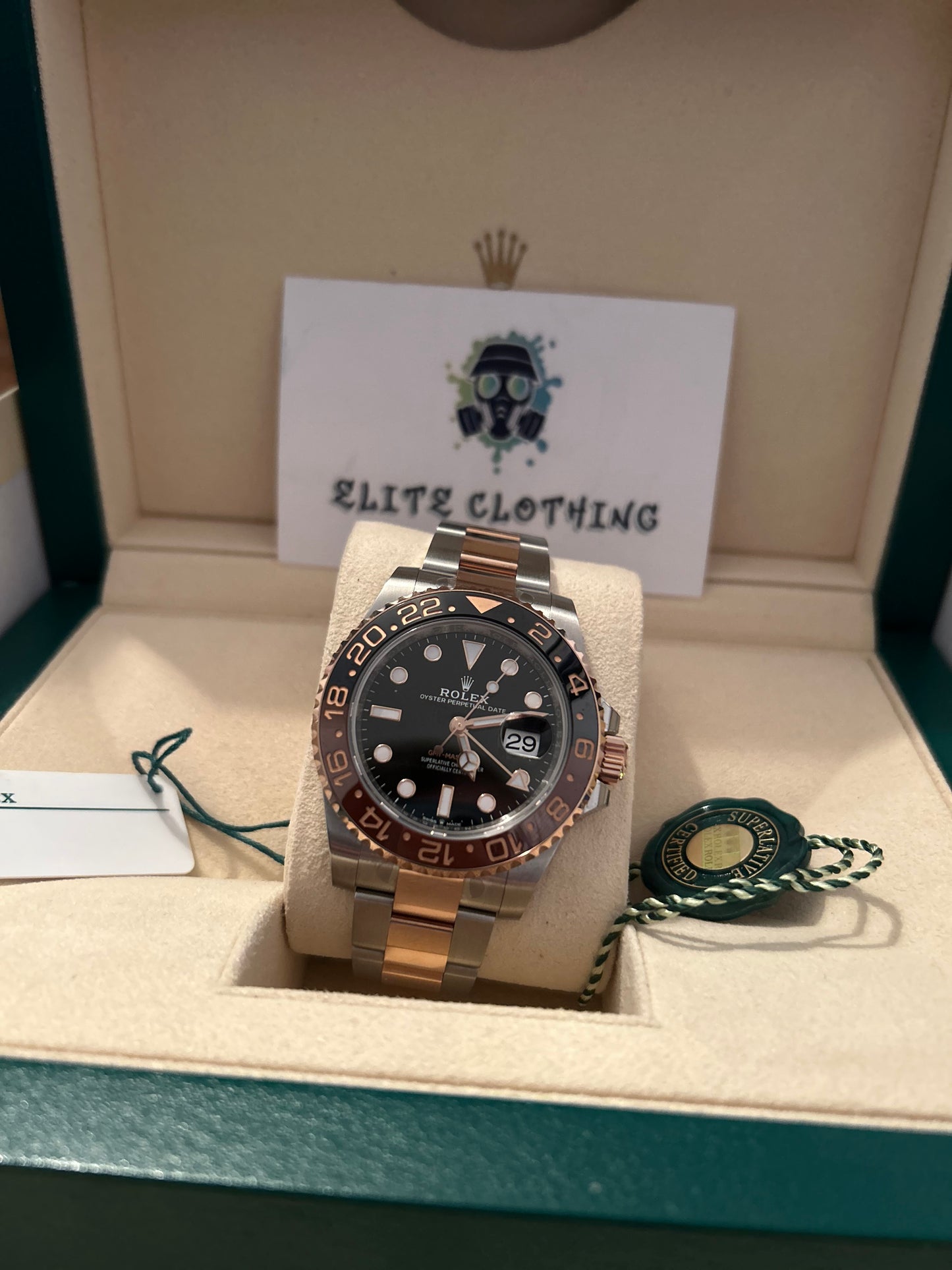 Rolex gmt rootbeer