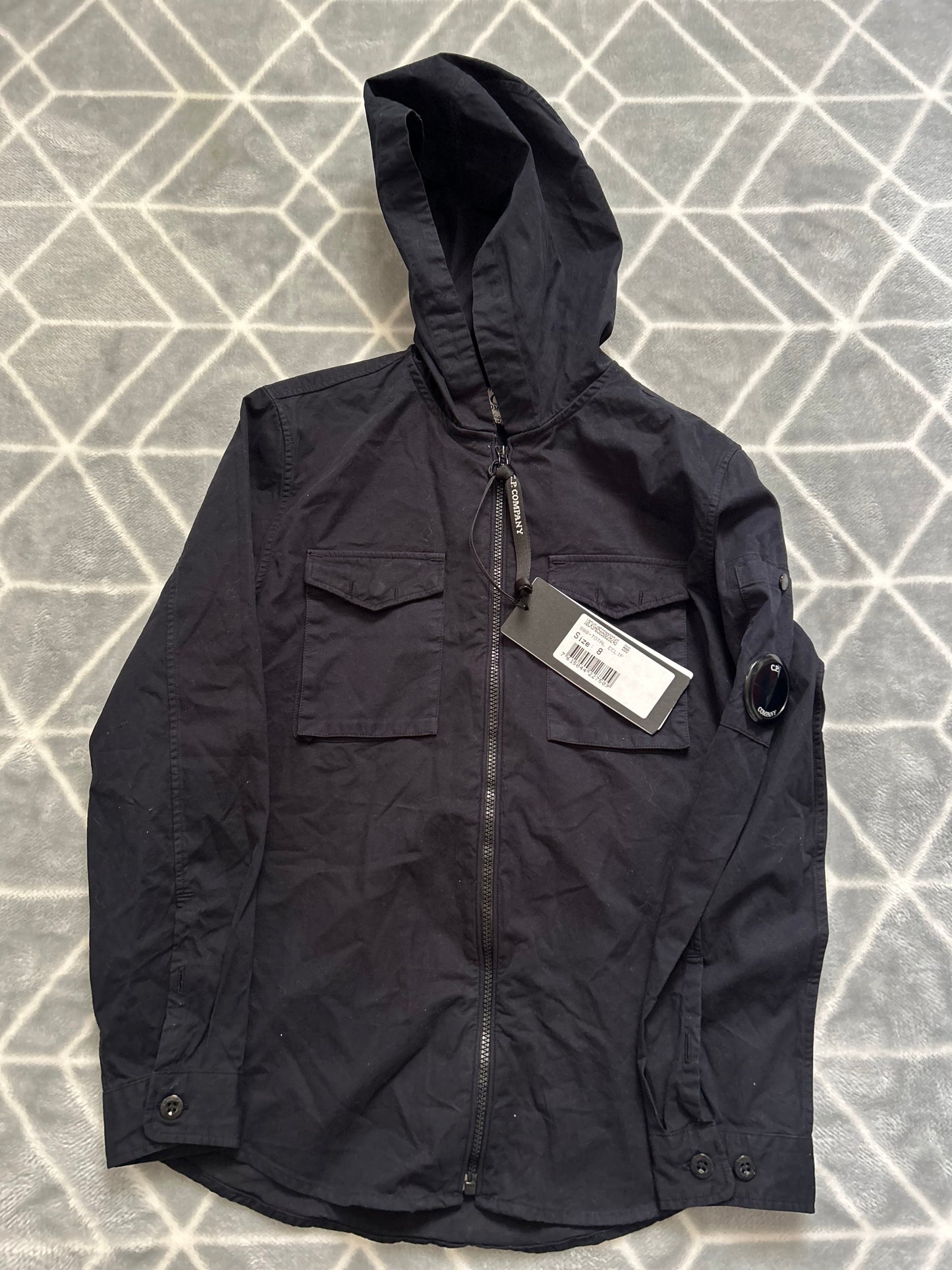 Cp company zip up hooded overshirt