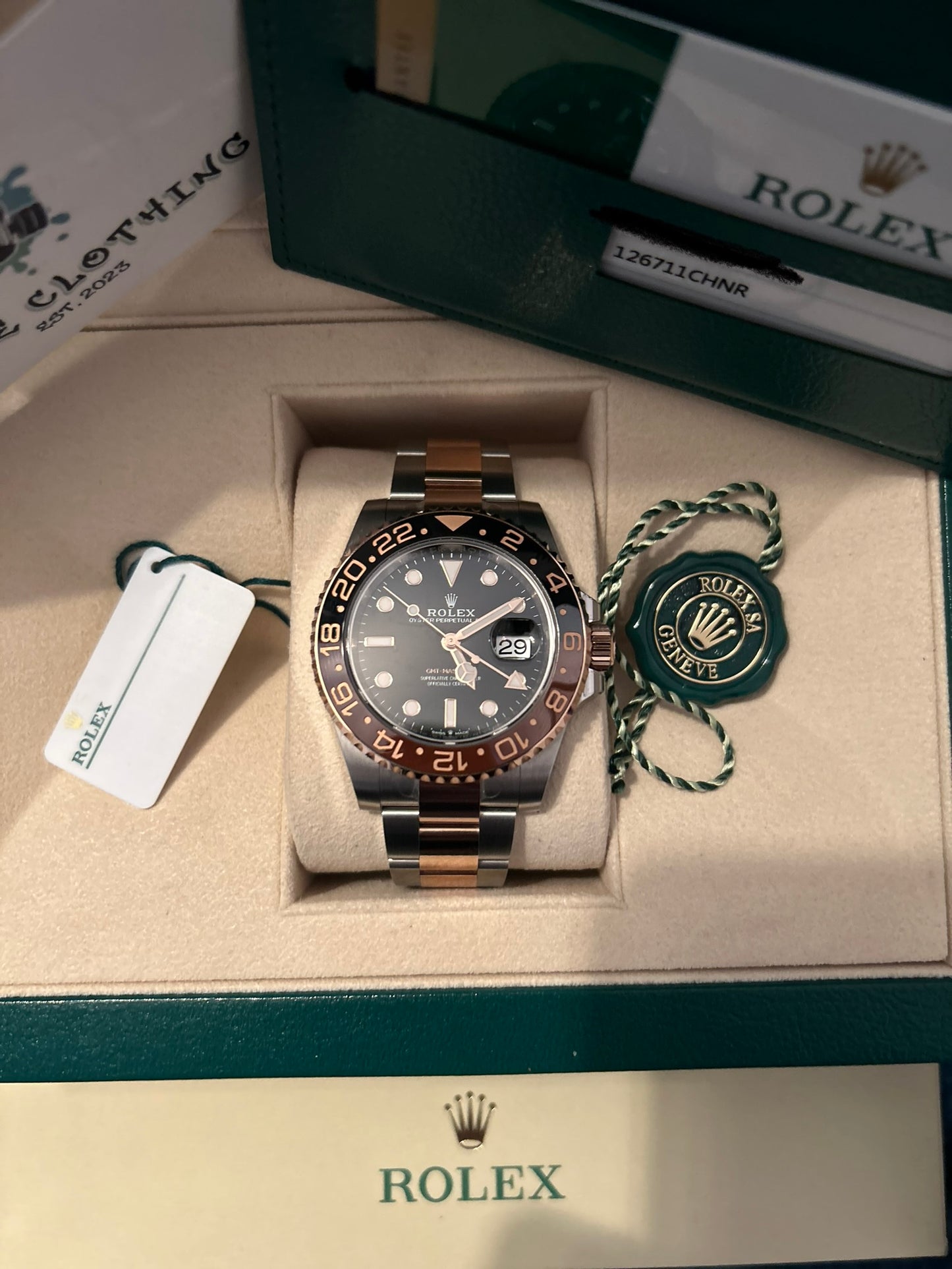 Rolex gmt rootbeer